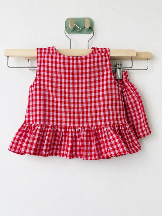 Cherry Picnic Co-ord Set for Girls | Juneli